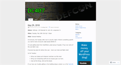 Desktop Screenshot of dc407.com